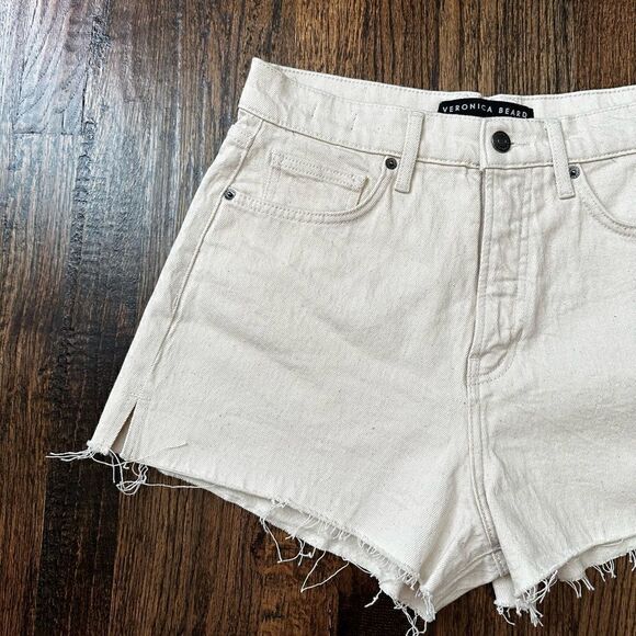 Veronica Beard Timmy short in Ecru - Picture 2 of 6